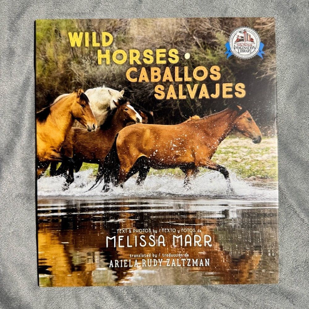 4/$10 - Wild Horses Children's Paperback Book | Caballos Salvajes